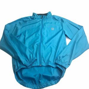 Canari Cycling Bicycle Jacket Windbreaker Blue Women's Small